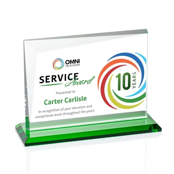 Mirela VividPrint™ Award - Green... from ASI 84592 St Regis Group / St Regis