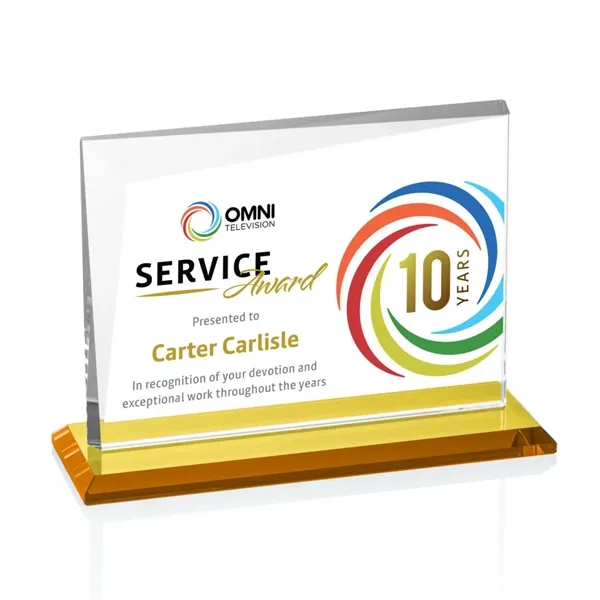 Mirela VividPrint™ Award - Amber... from ASI 84592 St Regis Group / St Regis