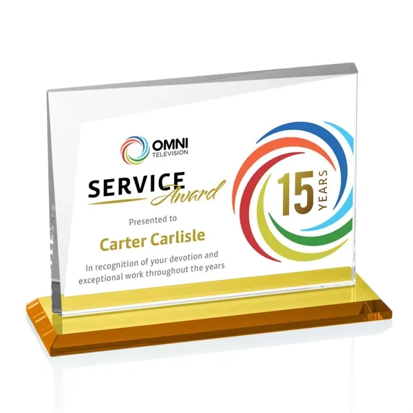 Mirela VividPrint™ Award - Amber... from ASI 84592 St Regis Group / St Regis