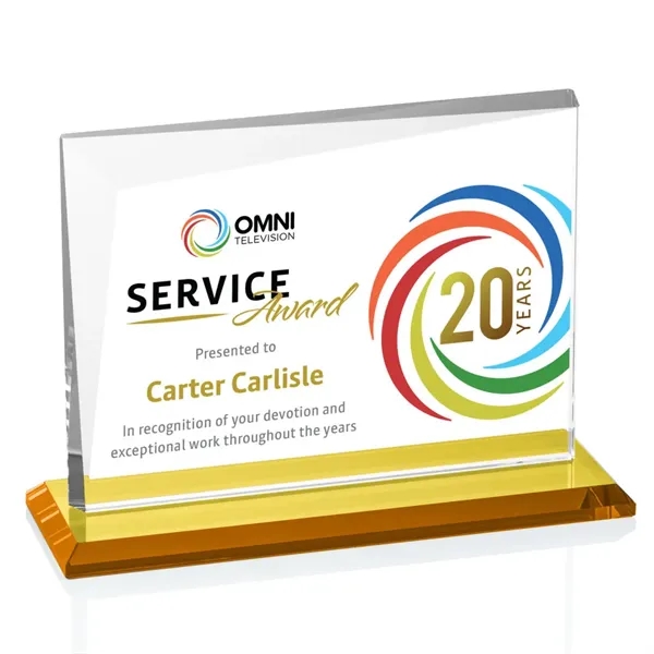 Mirela VividPrint™ Award - Amber... from ASI 84592 St Regis Group / St Regis