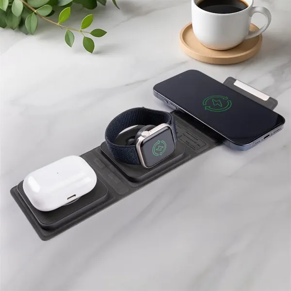 The Andretti 3-In-1 Wireless Charger is a sleek, foldable charging station... from ASI 84592 St Regis Group