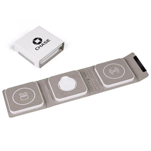 The Andretti 3-In-1 Wireless Charger is a sleek, foldable charging station... from ASI 84592 St Regis Group