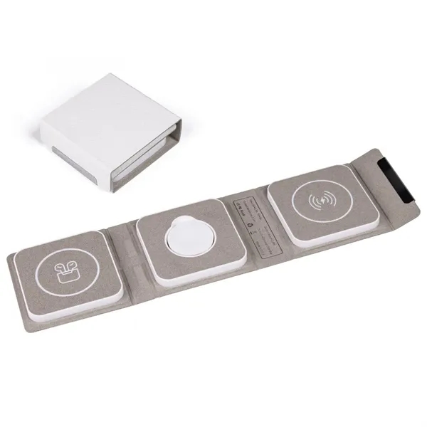 The Andretti 3-In-1 Wireless Charger is a sleek, foldable charging station... from ASI 84592 St Regis Group