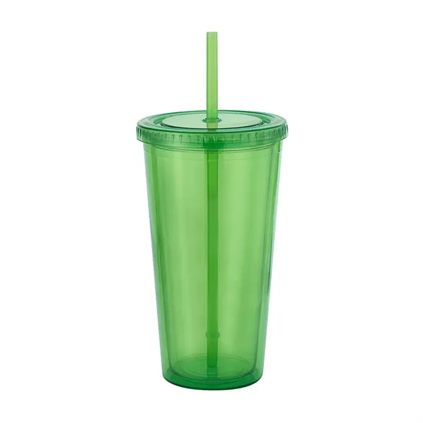 20 ounce double wall insulated plastic tumbler with lid and straw.... from ASI 57800 Gordon Sinclair / Gordon Sinclair®