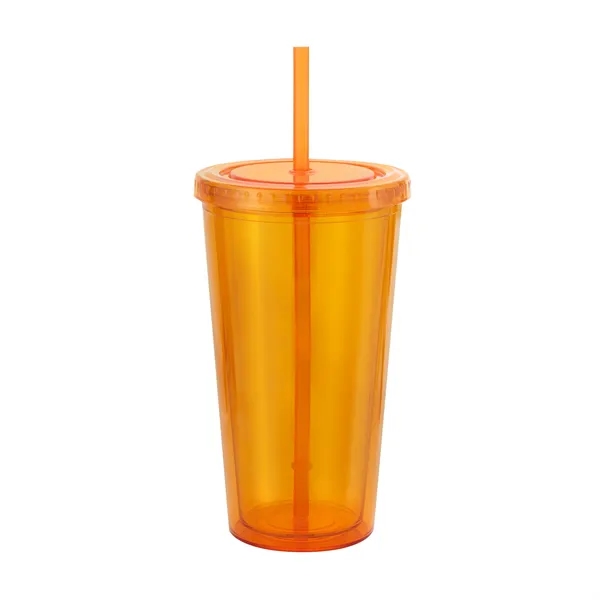 20 ounce double wall insulated plastic tumbler with lid and straw.... from ASI 57800 Gordon Sinclair / Gordon Sinclair®