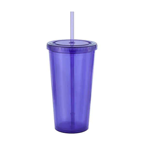 20 ounce double wall insulated plastic tumbler with lid and straw.... from ASI 57800 Gordon Sinclair / Gordon Sinclair®