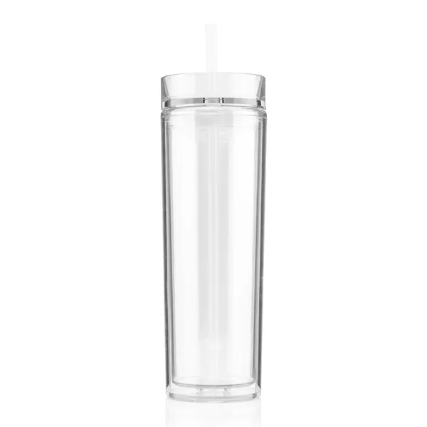 14 ounce double wall insulated tumbler with lid, straw and colored... from ASI 57800 Gordon Sinclair / Gordon Sinclair®