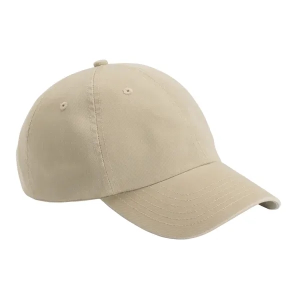 Unstructured and low-profile cotton bio-washed chino twill six-panel cap with pre-curved... from ASI 88060 Snugz/USA Inc / Sweda®