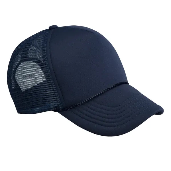 Structured, five-panel trucker cap made of 100% polyester foam front with... from ASI 88060 Snugz/USA Inc / Sweda®