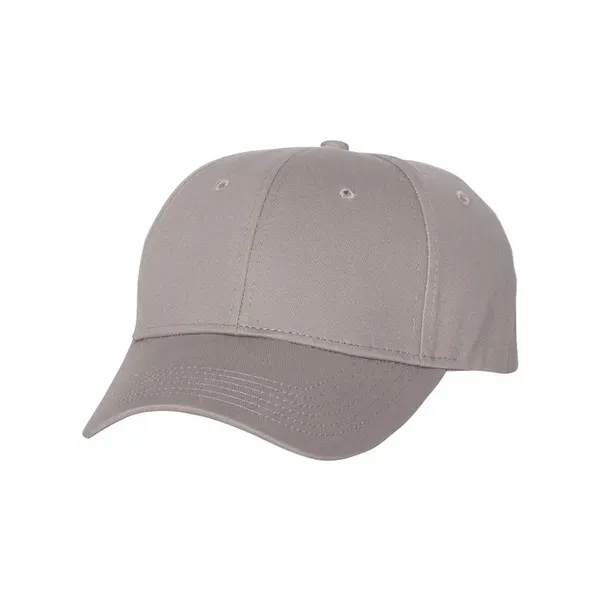 Structured, six-panel, mid-profile cotton chino twill cap with pre-curved visor, sewn... from ASI 88060 Snugz/USA Inc / Sweda®