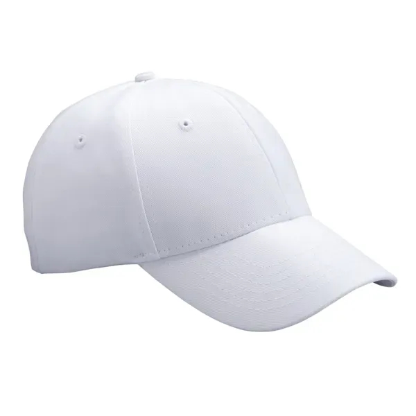 Structured, six-panel, mid-profile cotton chino twill cap with pre-curved visor, sewn... from ASI 88060 Snugz/USA Inc / Sweda®