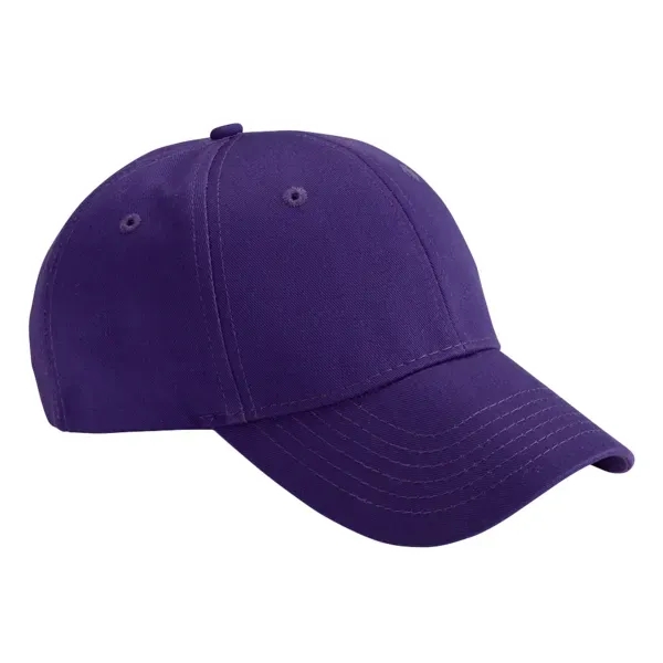 Structured, six-panel, mid-profile cotton chino twill cap with pre-curved visor, sewn... from ASI 88060 Snugz/USA Inc / Sweda®