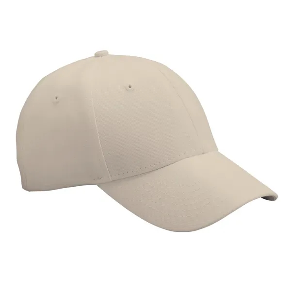 Structured, six-panel, mid-profile cotton chino twill cap with pre-curved visor, sewn... from ASI 88060 Snugz/USA Inc / Sweda®