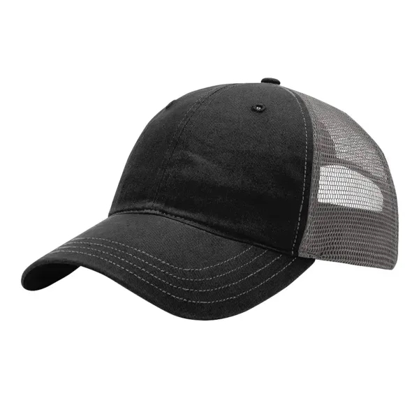 Washed six panel trucker cap.... from ASI 88060 Snugz/USA Inc / Sweda®