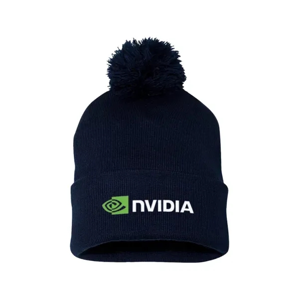 100% acrylic knit beanie topped with pom-pom.... from ASI 88060 Snugz/USA Inc / Sweda®
