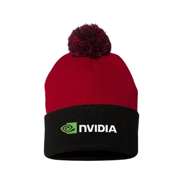 100% acrylic knit beanie topped with pom-pom.... from ASI 88060 Snugz/USA Inc / Sweda®