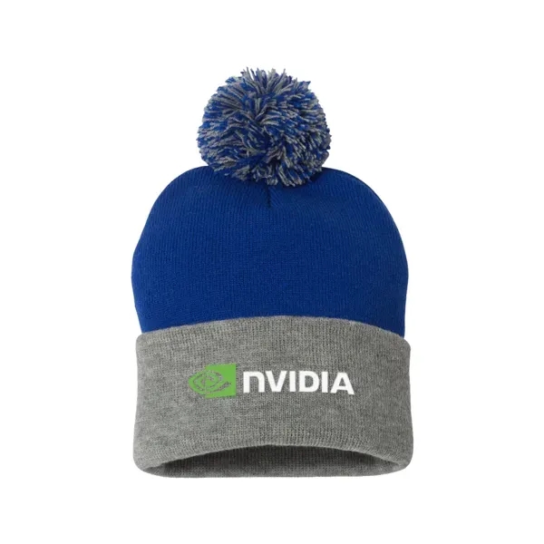 100% acrylic knit beanie topped with pom-pom.... from ASI 88060 Snugz/USA Inc / Sweda®