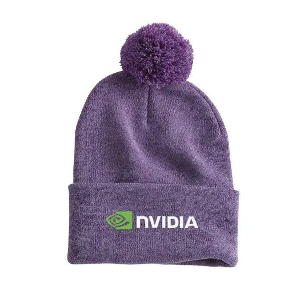 100% acrylic knit beanie topped with pom-pom.... from ASI 88060 Snugz/USA Inc / Sweda®