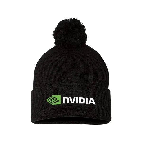 100% acrylic knit beanie topped with pom-pom.... from ASI 88060 Snugz/USA Inc / Sweda®