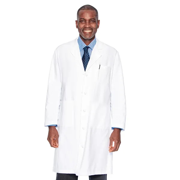 Landau Essentials Men's Lab Coat... from ASI 86018 Scrub Authority / Uniform Stores