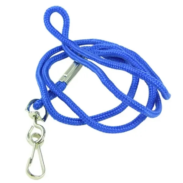 Round 38" nylon lanyard with snap hook. Blank item only.... from ASI 54100 Fields Manufacturing Inc