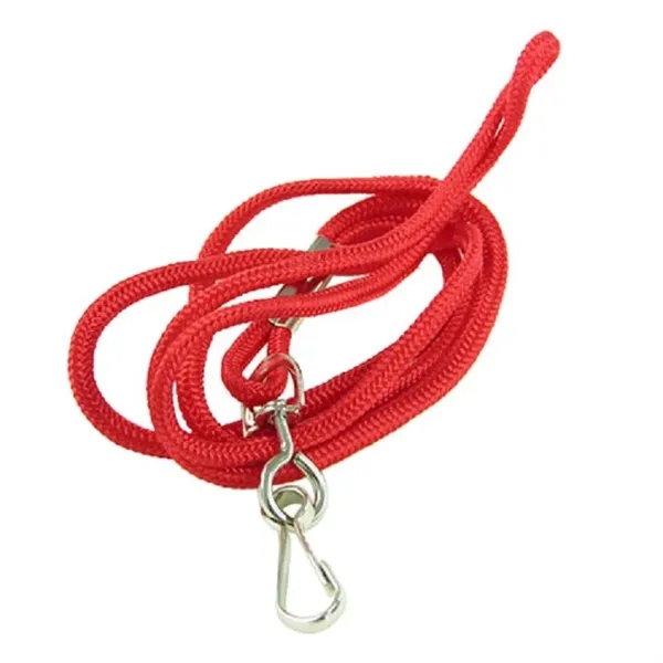 Round 38" nylon lanyard with snap hook. Blank item only.... from ASI 54100 Fields Manufacturing Inc