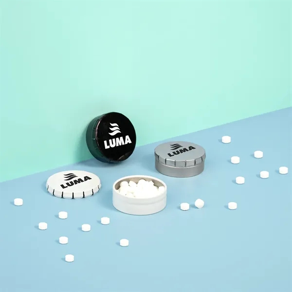Candy mints come in a 1 7/8" round clicker-style shrink-wrapped and... from ASI 61966 HPG / Mixie