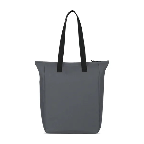 A modern update to a classic tote bag using recycled fabric... from ASI 56070 Gemline / Gemline®