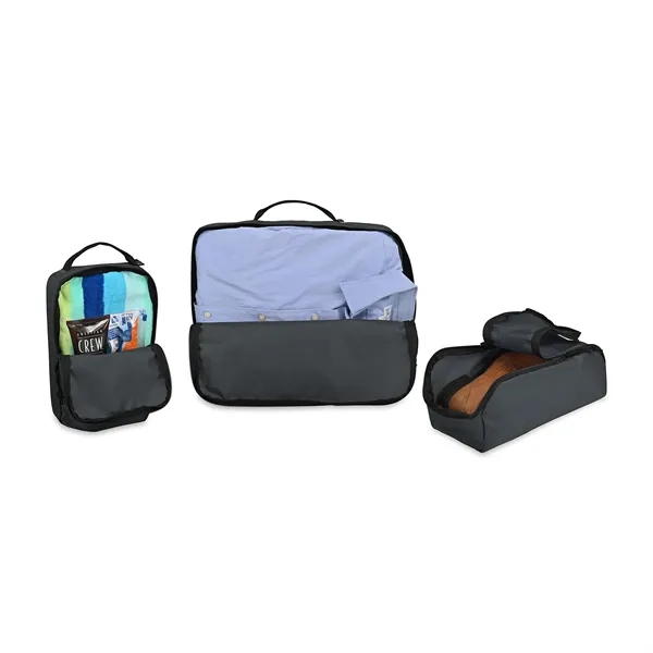 A modern update to packing cubes using recycled fabric and webbing... from ASI 56070 Gemline / Gemline®