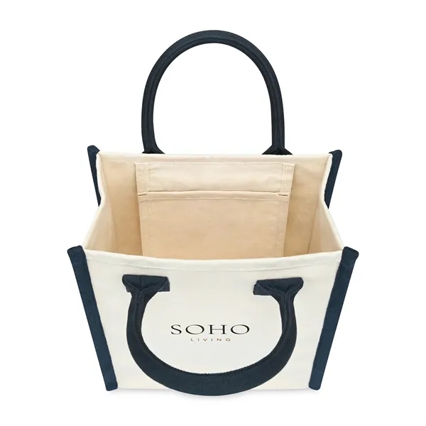 Petite Market Street 16 ounce cotton canvas handled tote bag.... from ASI 56070 Gemline / Gemline®