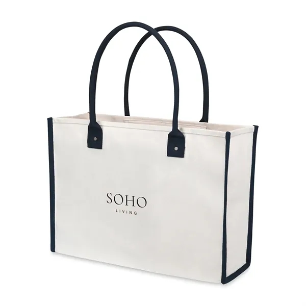 Grande Market Street structured cotton canvas handled tote bag,... from ASI 56070 Gemline / Gemline®