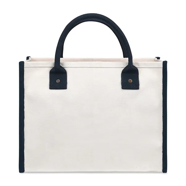 Market Street structured cotton canvas handled tote bag.... from ASI 56070 Gemline / Gemline®