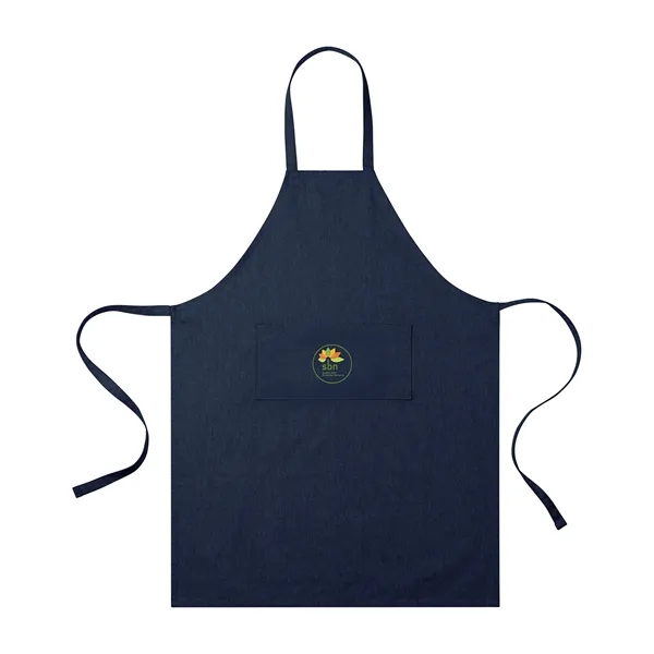Recycled cotton bib style apron with neck loop and waist ties... from ASI 56070 Gemline / Gemline®