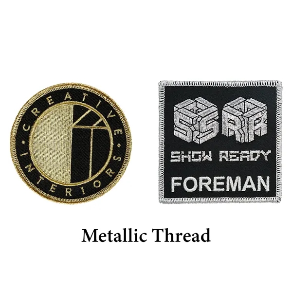 Premium custom embroidered patches.... from ASI 90859 Tempo Industries Inc / Tempoline