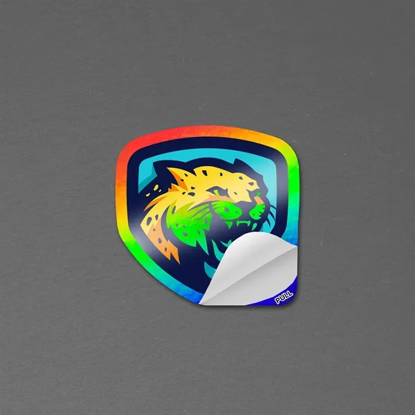 Full color Holographic sticker, 6 mil.... from ASI 90807 Tekweld