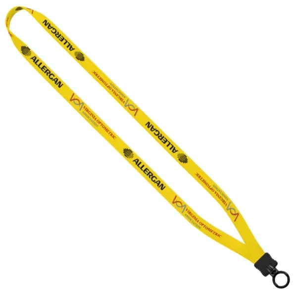 1/2" dye sublimated stretchy elastic lanyard with plastic clamshell and O-ring.... from ASI 88060 Snugz/USA Inc / SnugZ USA®