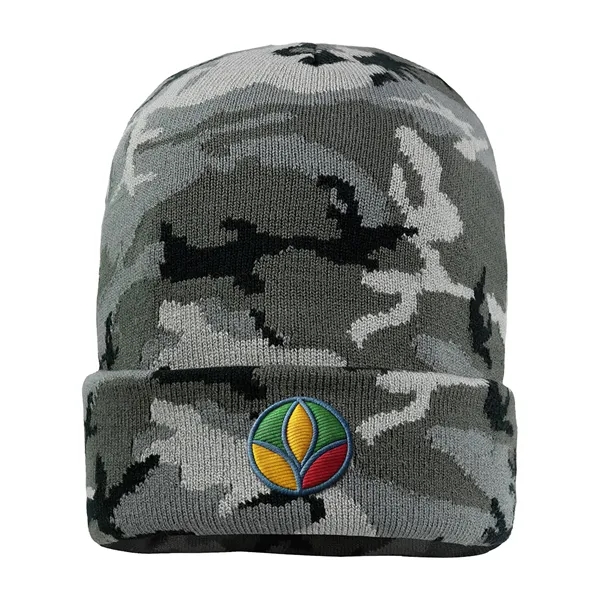 Sportsman - 12" Solid Knit Beanie... from ASI 30208 A P Specialties / AP Specialties