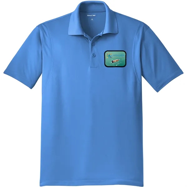 SPORT-TEK® MICROPIQUE SPORT-WICK® POLO WITH EMBLEM... from ASI 30208 A P Specialties / AP Specialties