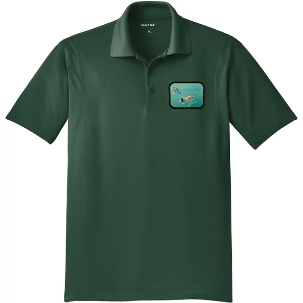SPORT-TEK® MICROPIQUE SPORT-WICK® POLO WITH EMBLEM... from ASI 30208 A P Specialties / AP Specialties