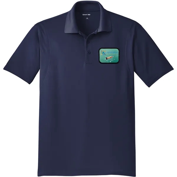 SPORT-TEK® MICROPIQUE SPORT-WICK® POLO WITH EMBLEM... from ASI 30208 A P Specialties / AP Specialties