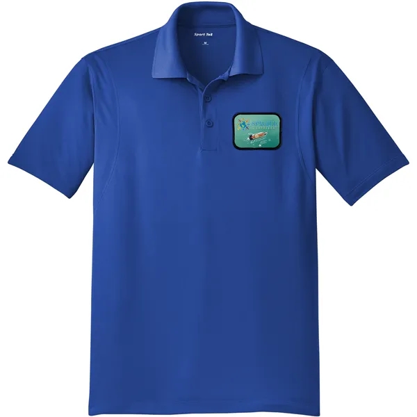 SPORT-TEK® MICROPIQUE SPORT-WICK® POLO WITH EMBLEM... from ASI 30208 A P Specialties / AP Specialties