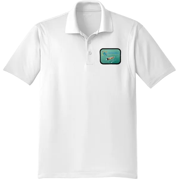 SPORT-TEK® MICROPIQUE SPORT-WICK® POLO WITH EMBLEM... from ASI 30208 A P Specialties / AP Specialties