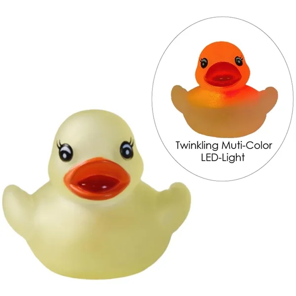 Rubber transparent twinkling son duck.... from ASI 57705 Goodview Industries Co Inc / Goodview Industries