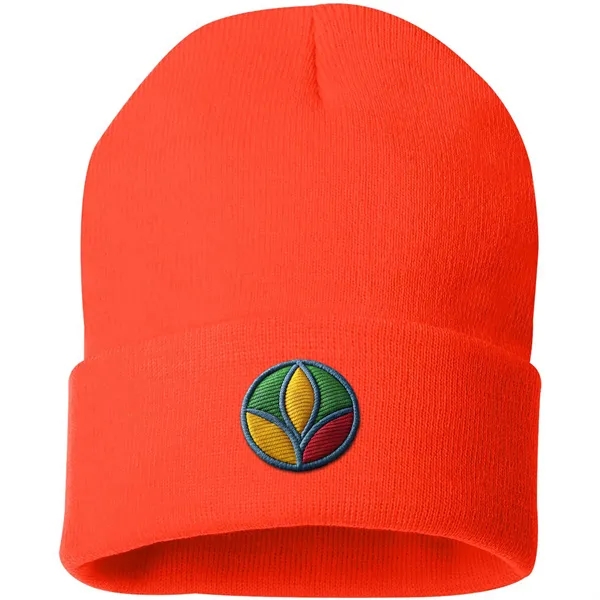 Sportsman - 12" Solid Knit Beanie... from ASI 30208 A P Specialties / AP Specialties
