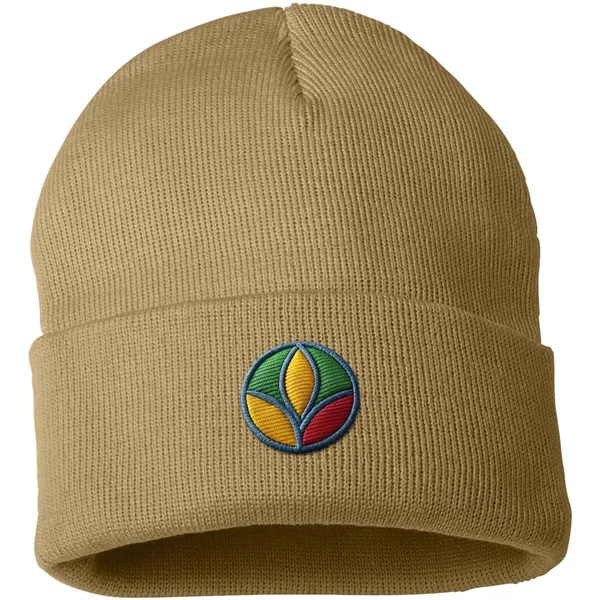 Sportsman - 12" Solid Knit Beanie... from ASI 30208 A P Specialties / AP Specialties