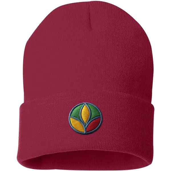 Sportsman - 12" Solid Knit Beanie... from ASI 30208 A P Specialties / AP Specialties