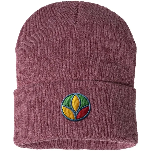 Sportsman - 12" Solid Knit Beanie... from ASI 30208 A P Specialties / AP Specialties