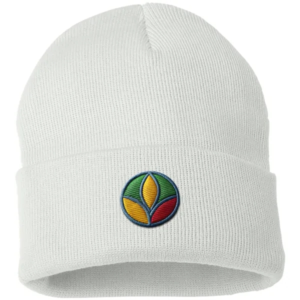 Sportsman - 12" Solid Knit Beanie... from ASI 30208 A P Specialties / AP Specialties