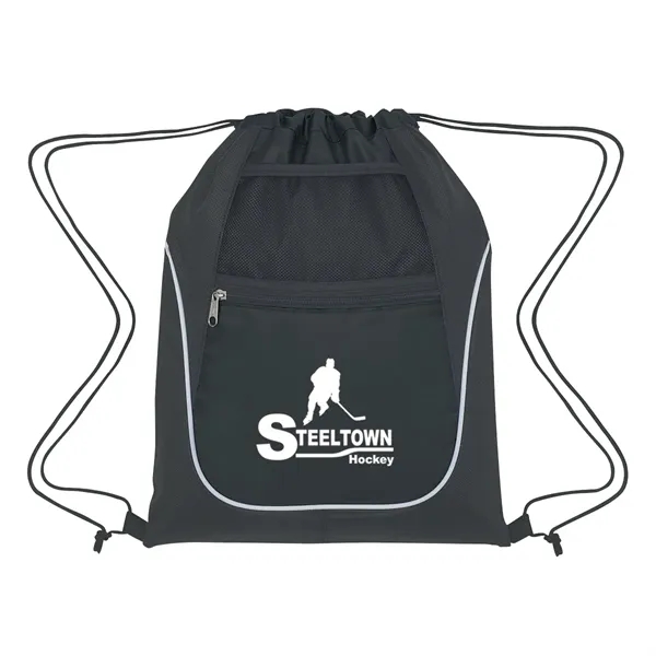 Sports pack made of 210 denier polyester and 80 gram non-woven.... from ASI 61125 Hit Promotional Products / Hit®