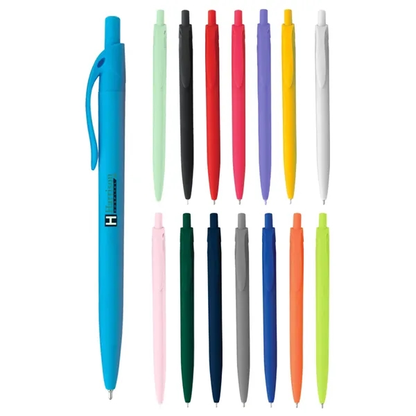 Sleek Write Rubberized Pen.... from ASI 61125 Hit Promotional Products / Hit®